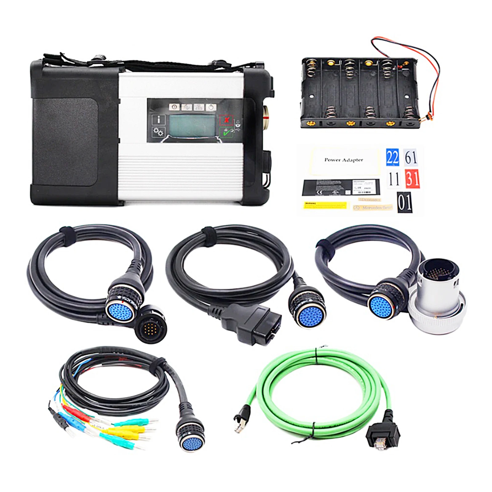 FOR MB Star Diagnostic Tool C5 SD Connect Compact Software SSD 2024 Software and Used computers for Mercedes Trucks