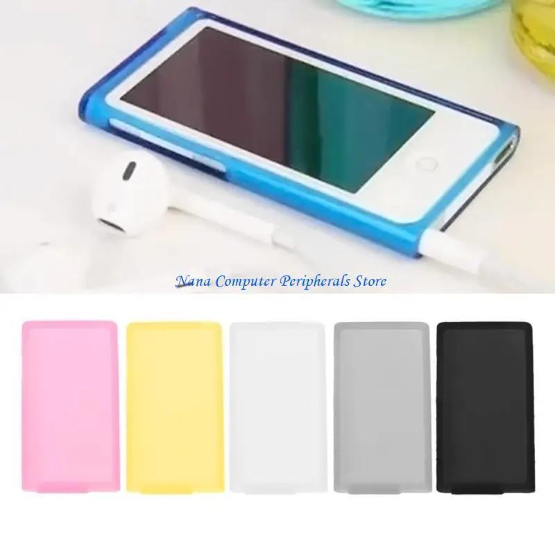 F68C Soft Silicone Back Cover Skin Protective for Case For Apple for iPod for Nano 7 view 3