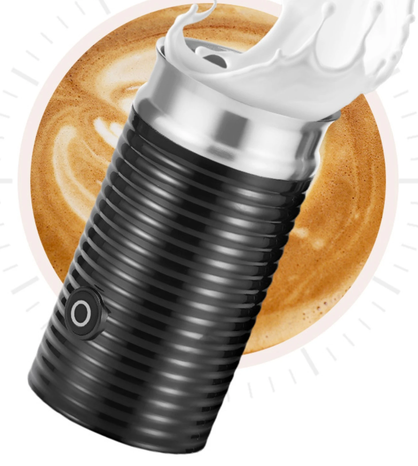 

Домашний электрический быстрый нагрев одной кнопкой, автоматический вспениватель молока, уникальный бытовой автоматический вспениватель молока