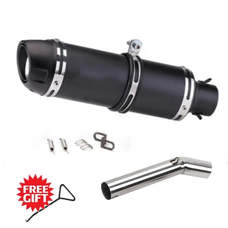 For Yamaha FZS 600 Fazer 1998 - 2003 For Honda CB1300 2003 - 2013 Motorcycle Exhaust Moto Escape Mid Link Pipe DB Killer Muffler