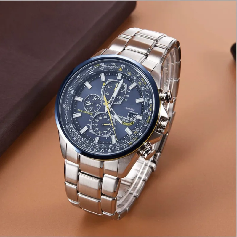 Hot Sale Special Offer Trend Quartz Watch Men's Watch Belt Casual Fashion Watch Simple Steel Timepiece Quartz Watrproof Watch