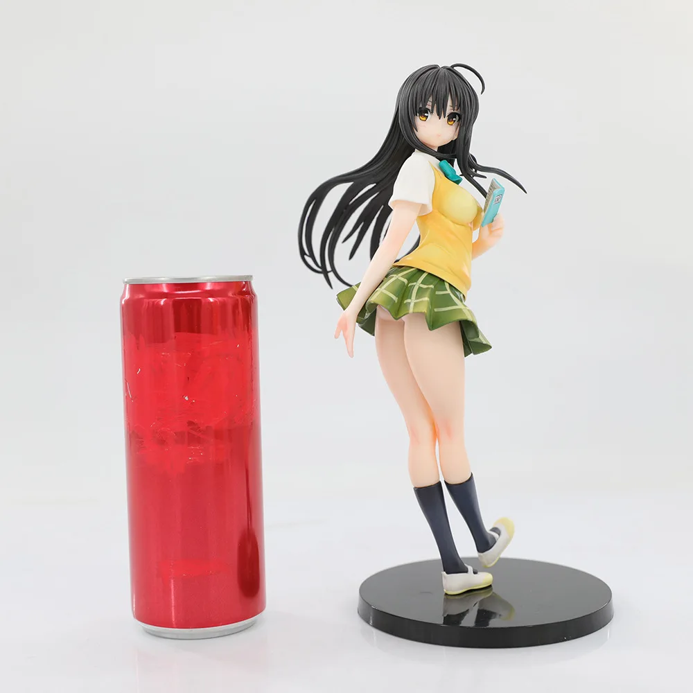 To LOVE Kotegawa Yui School Uniform Gk PVC Statue Action Figurine Scene Desk Display Collectible Anime Model Toys Figures Gift