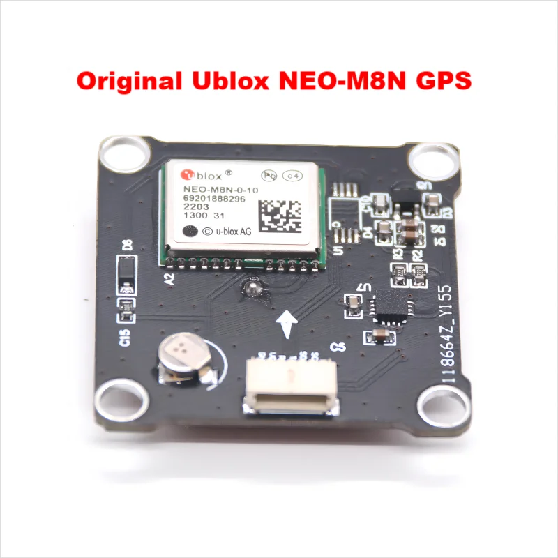 وحدة M8N GPS مع بوصلة QMC5883 لـ F4V3S PLUS التحكم في الطيران QAV250 220 RC الطائرة بدون طيار FPV سباق كوادكوبتر Betaflight INAV #3