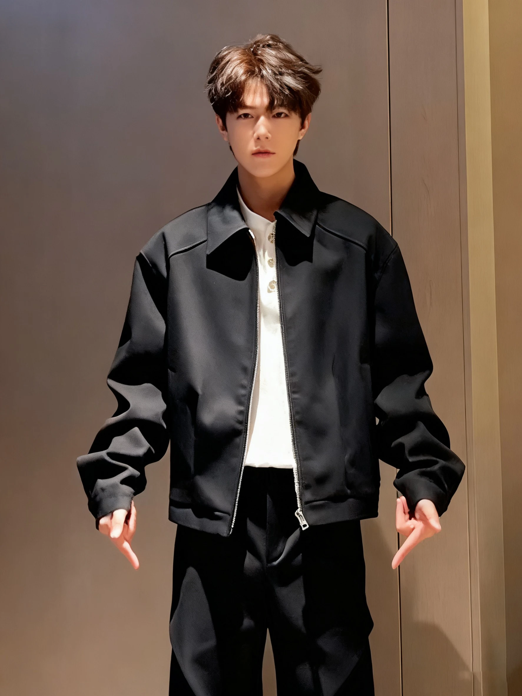 

Мужская осенне-зимняя куртка Bla High Street Cleanfit с подплечниками, хлопковая, в американском стиле, бейсбольная