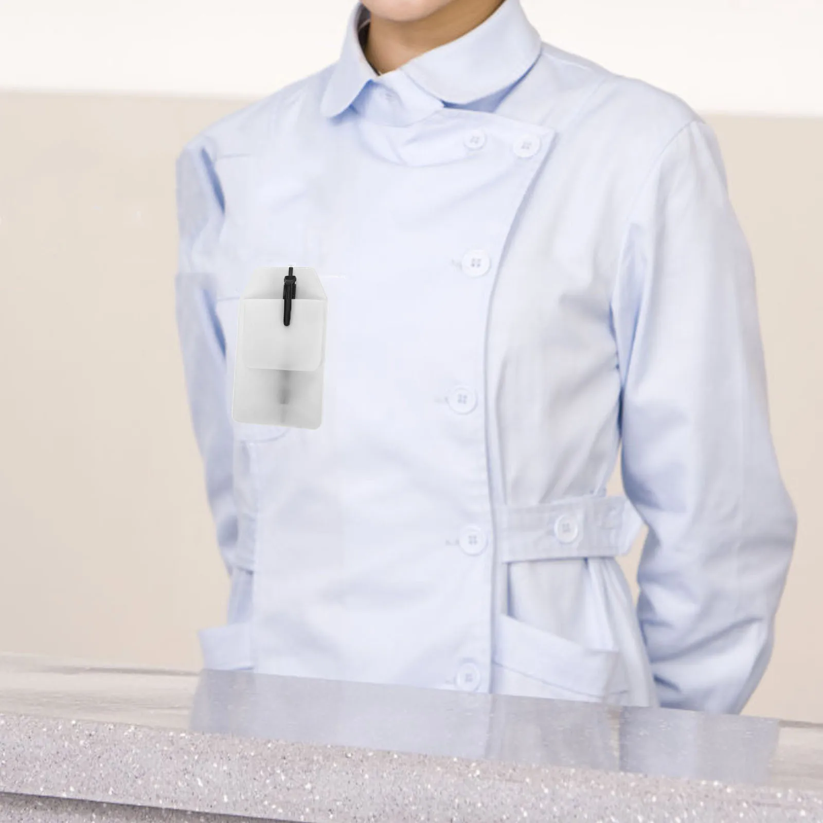 10 pezzi infermiera medico penna borsa matita portaoggetti inserto in PVC tipo penna custodia organizzatore tasca protezione fornitura ospedaliera