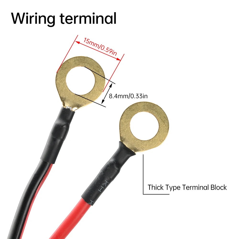 20A Auto-Zigarettenanzünder-Verlängerungskabel 12-24V 14AWG Reinkupferdraht mit Sicherung 30cm-3m für Fahrzeug, Wohnmobil, Marine – Detail 11