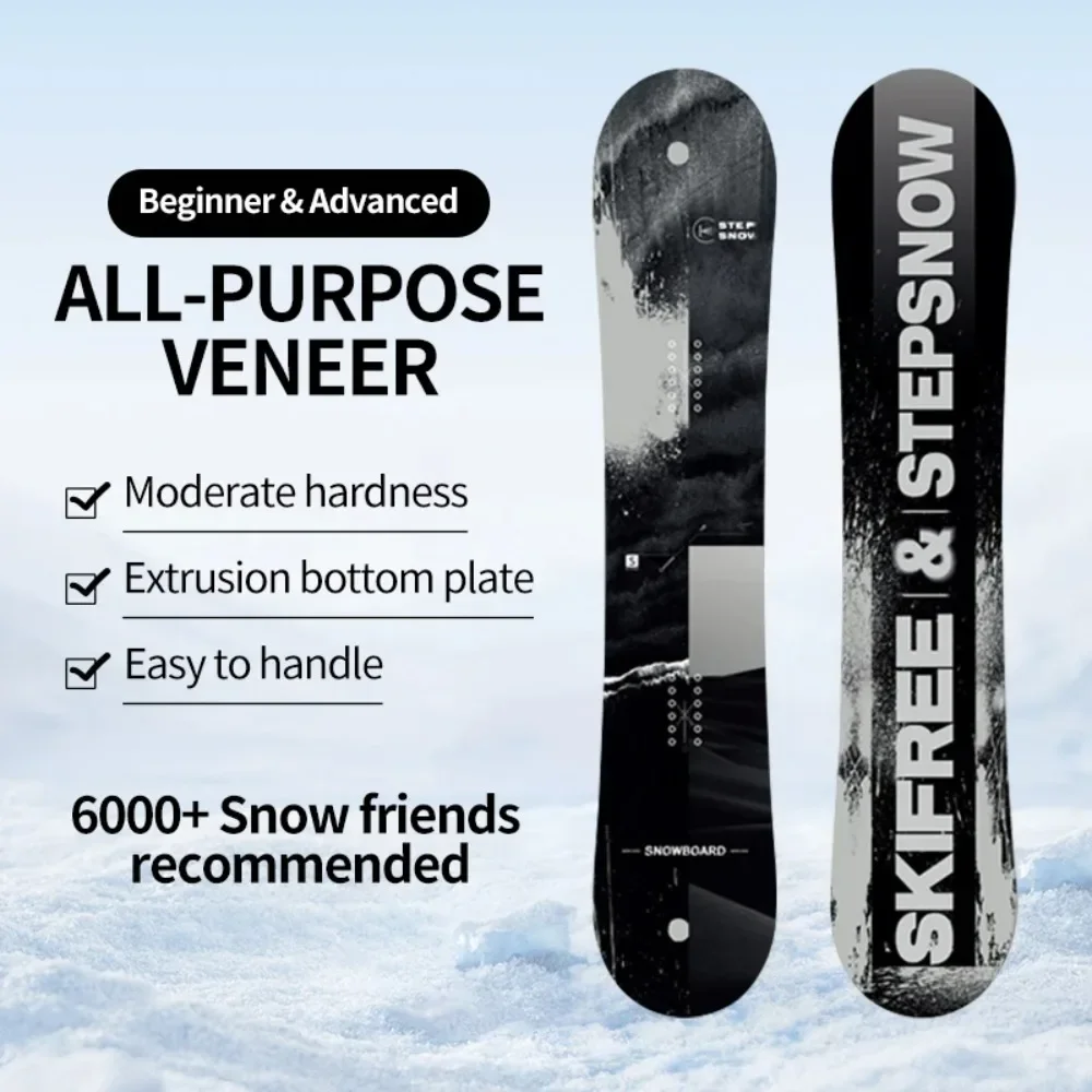 Beginner Snowboard Comprehensive Men's and Women's Adult Ski Equipment Professional Carving Skateboard Simple Outdoor Snowboard