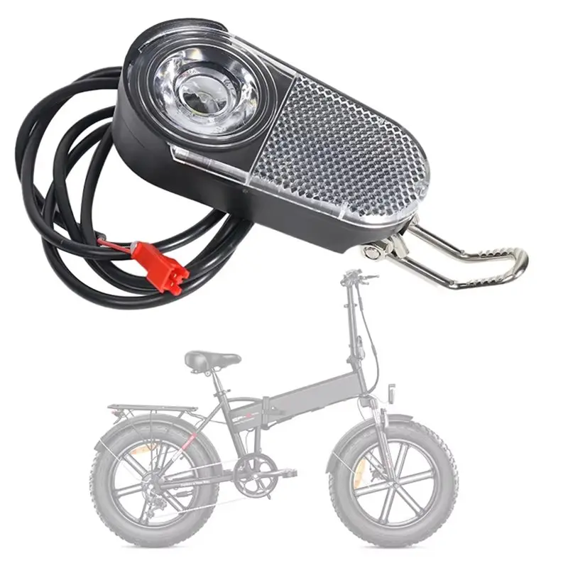Superior-Front Light NEW IMAGE For Engwe EP-2 Pro Fat Bike Headlight Electric Bicycle E-Bike Replacement Parts Accessories