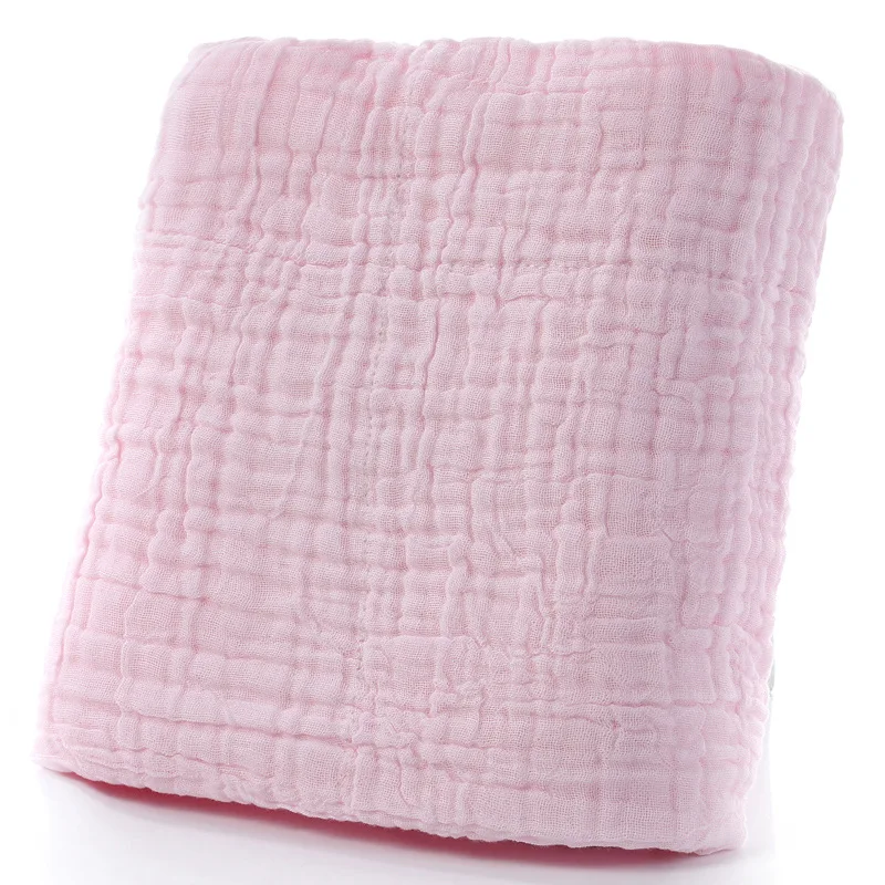 

Baby Bath Towel Gauze Infant Skin-friendly Soft Lightweight Shower Towel Absorbent Breathable Blanket Kids Air Condition Quilt