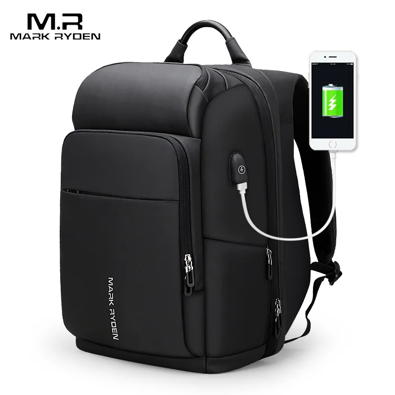 Business laptop backpack men's large capacity dry wet separation bag Oxford cloth travel backpack