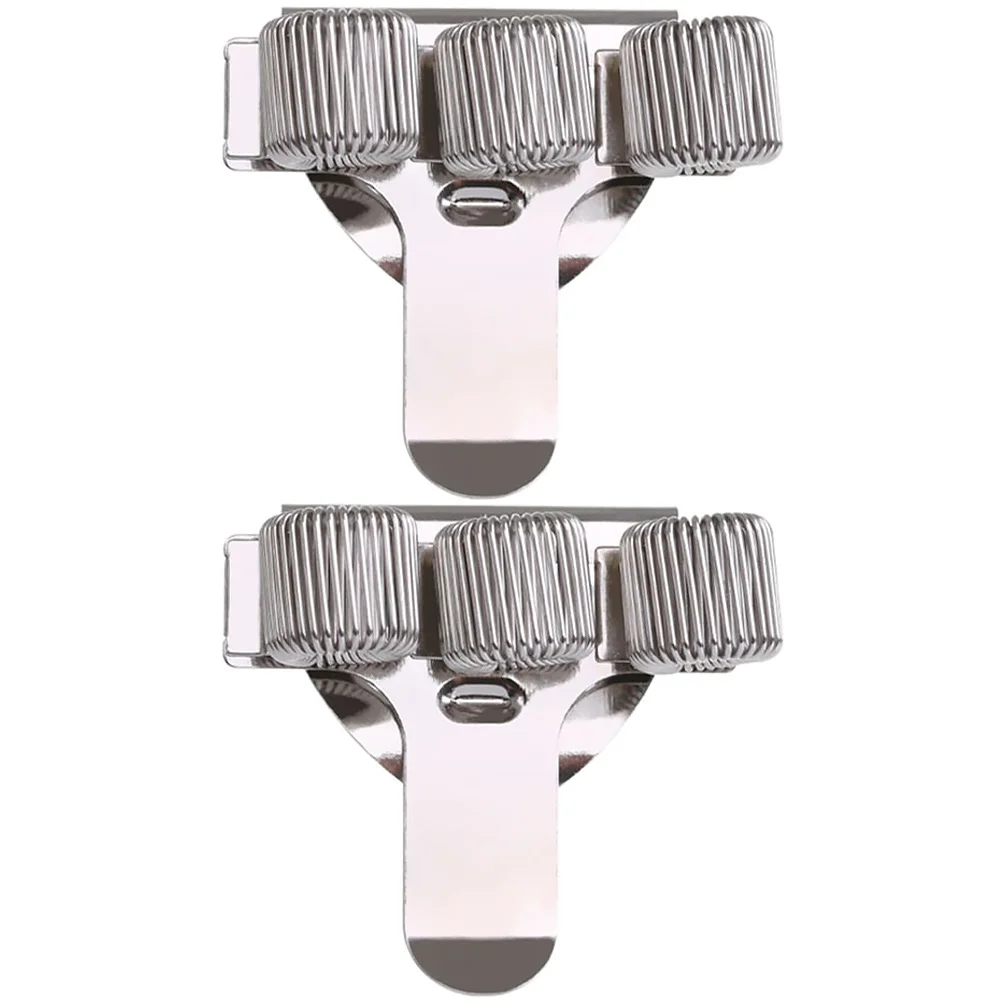 

2Pcs Metal Pen Loop Carbon Steel Material with Universal Spring Fixing Effect for Better Storage Experience