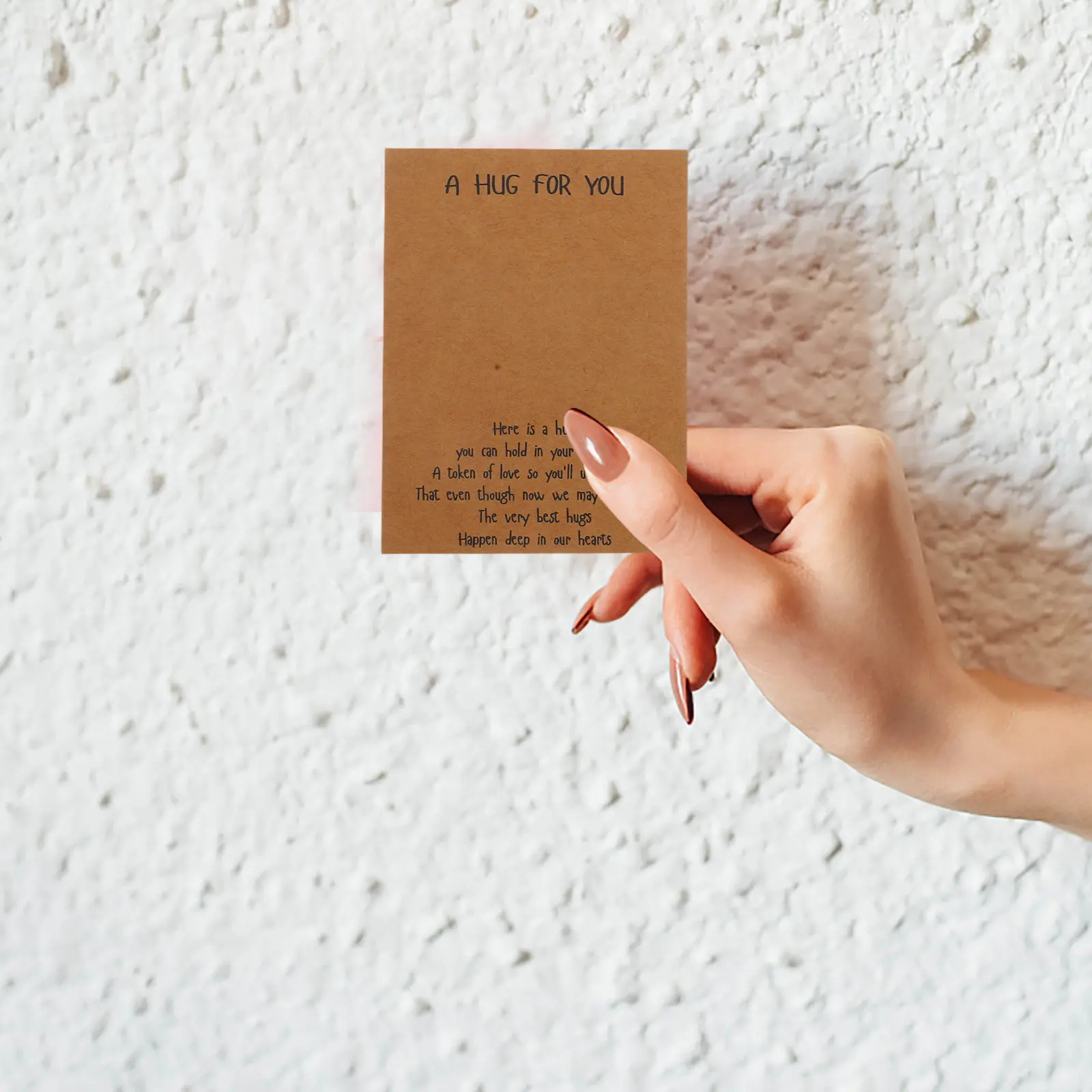 

1 Set Heart Shaped Stones Greeting Card Set Mini Accessories for Valentine's Day Mother's Day DIY Exchange