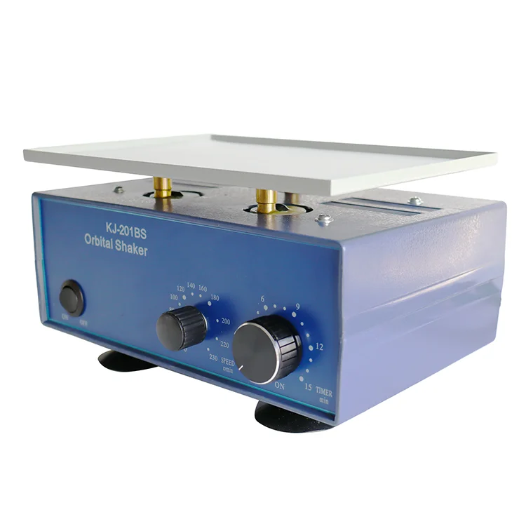 Grand agitateur orbital de laboratoire, oscillateur rotatif KJ-201BS