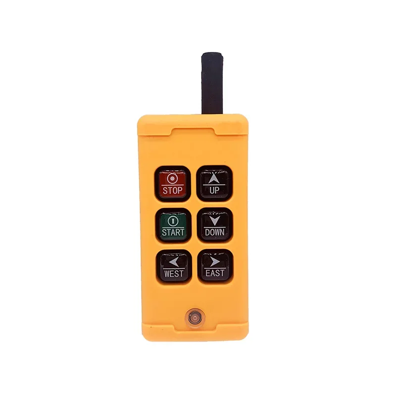 HS-4 HS-6 HS-8 Single speed 1 Transmitter + 1 Receiver AC220V 380V 110V 12V 24V industrial crane remote control