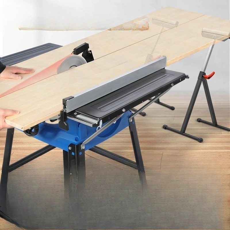 

10 inch table saw Woodworking table saw Multifunctional push table Cutting board saw Cutting machine High speed household