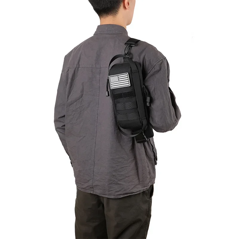 New Multifunctional Chest Bag Waist Bag Outdoor Sports Single Shoulder Slant Cross Wear Resistant Portable Mobile Phone Coin Wal