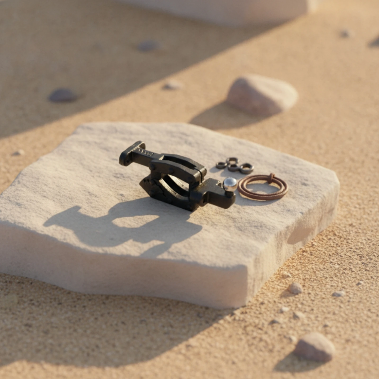 1/64 Scale Trailer Hitch Handmade Model Hitch with Ball Head Scale Trailer Hook Simulation Accessory Compatible for Hobbyists