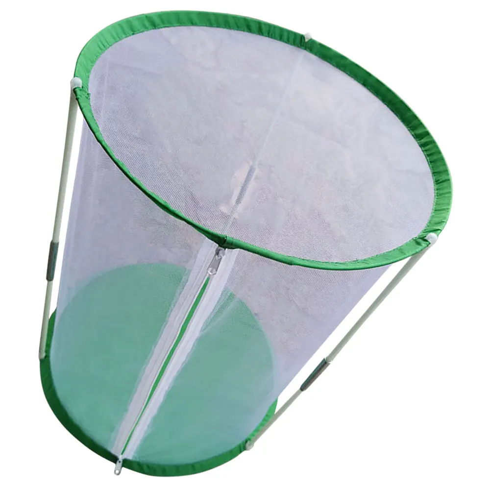

Butterfly Transparent Observation with Zipper 30x60cm Durable Lightweight Portable Visible Breeding Cage Outdoor Use Foldable
