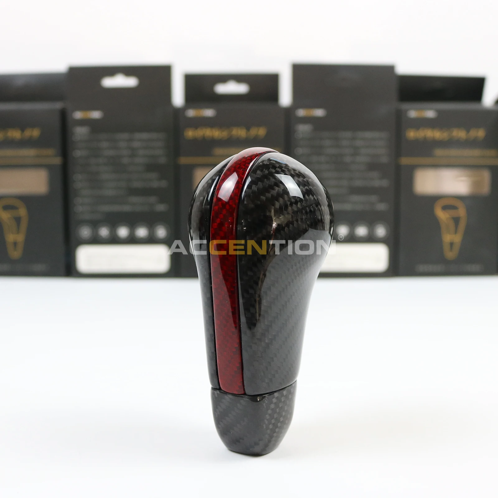 Black Carbon Fiber Gear Shift Knob For Nissan 350Z 2002 2003 2004 2005 2006 2007 2008 2009 For Infiniti FX35 FX45 2003-2007