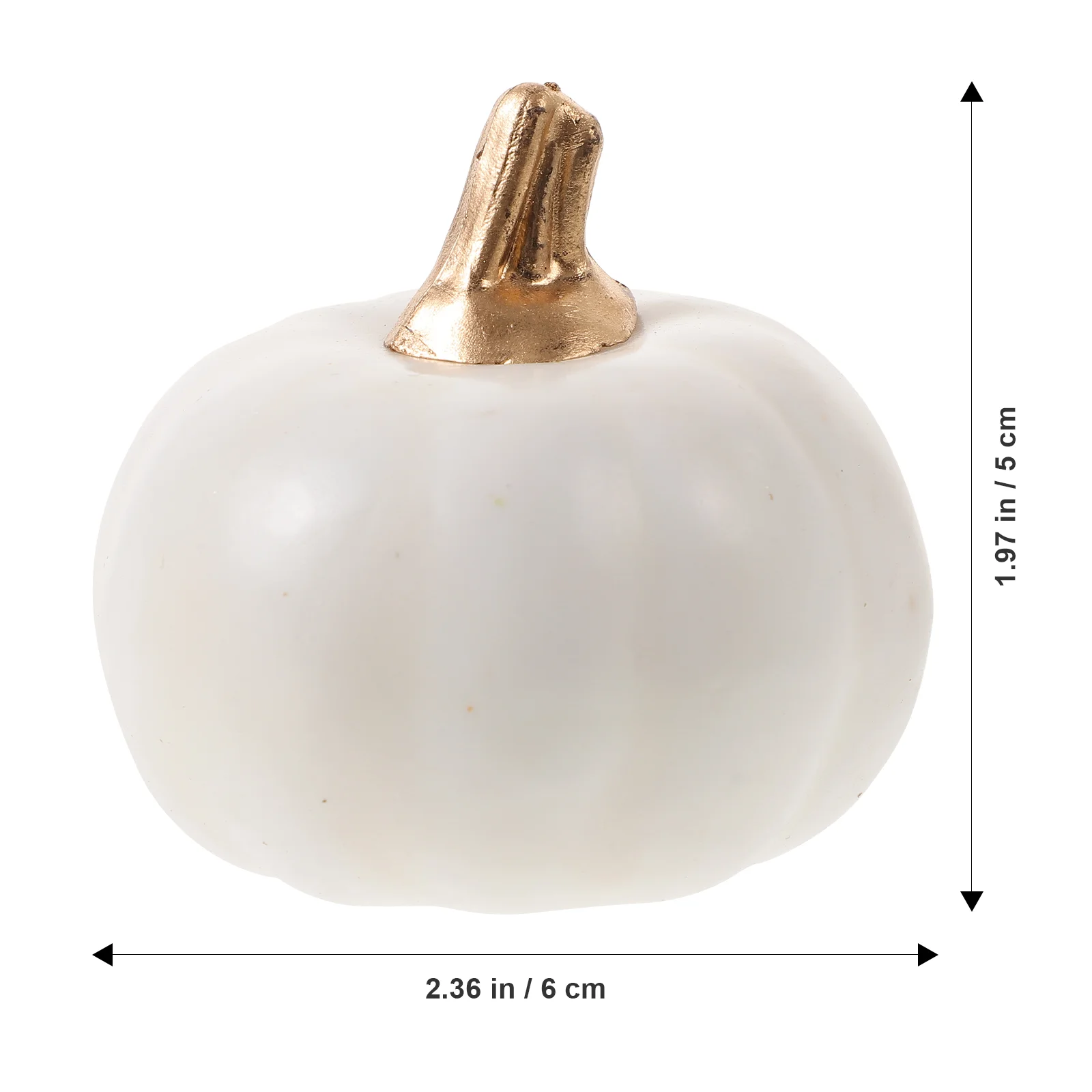 10 Uds. Modelo de calabaza simulada, accesorios de decoración, juego pequeño blanco, 10 Uds., decoraciones de otoño de espumas para el hogar, Mini calabazas de Halloween