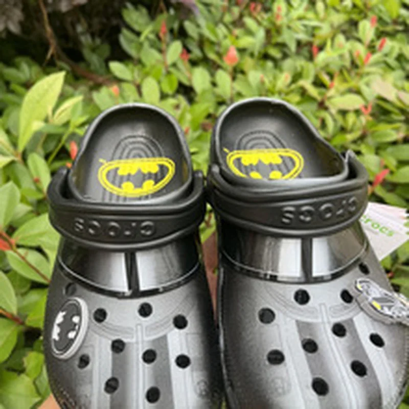 

New Batman Slippers Beast Kingdom Peripheral Movies Creative Personality Cartoon Summer Wearable Non-Slip Light Slippers Gifts
