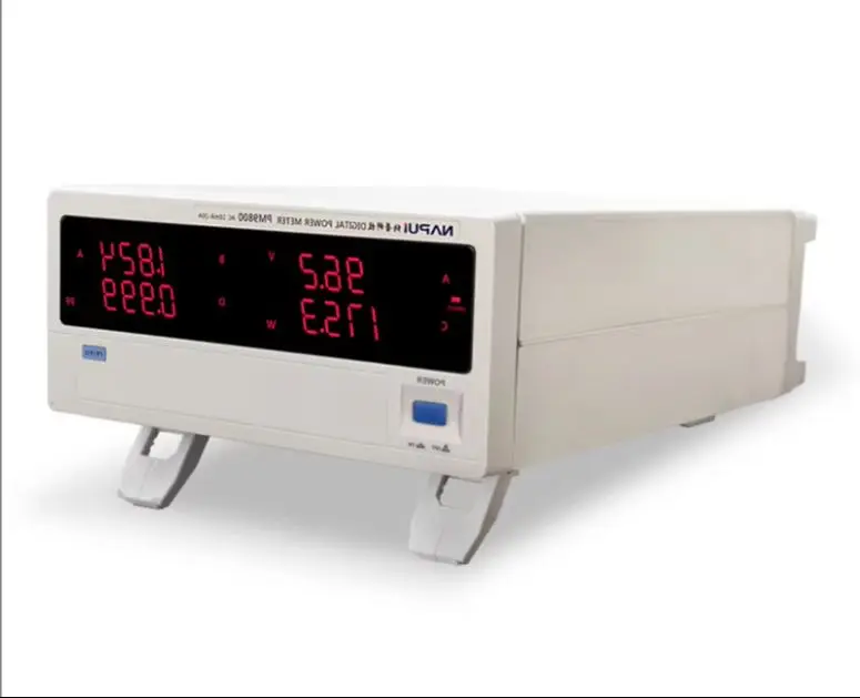 2026 LED Electric Parameter Measuring Instrument Napu AC Power Meter AC / DC Harmonic Communication Measuring Equipment PM9801