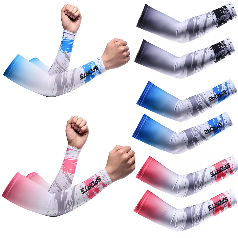 Sportswear Basketball Running Sun Protection Arm Cover Outdoor Sport Arm Sleeves