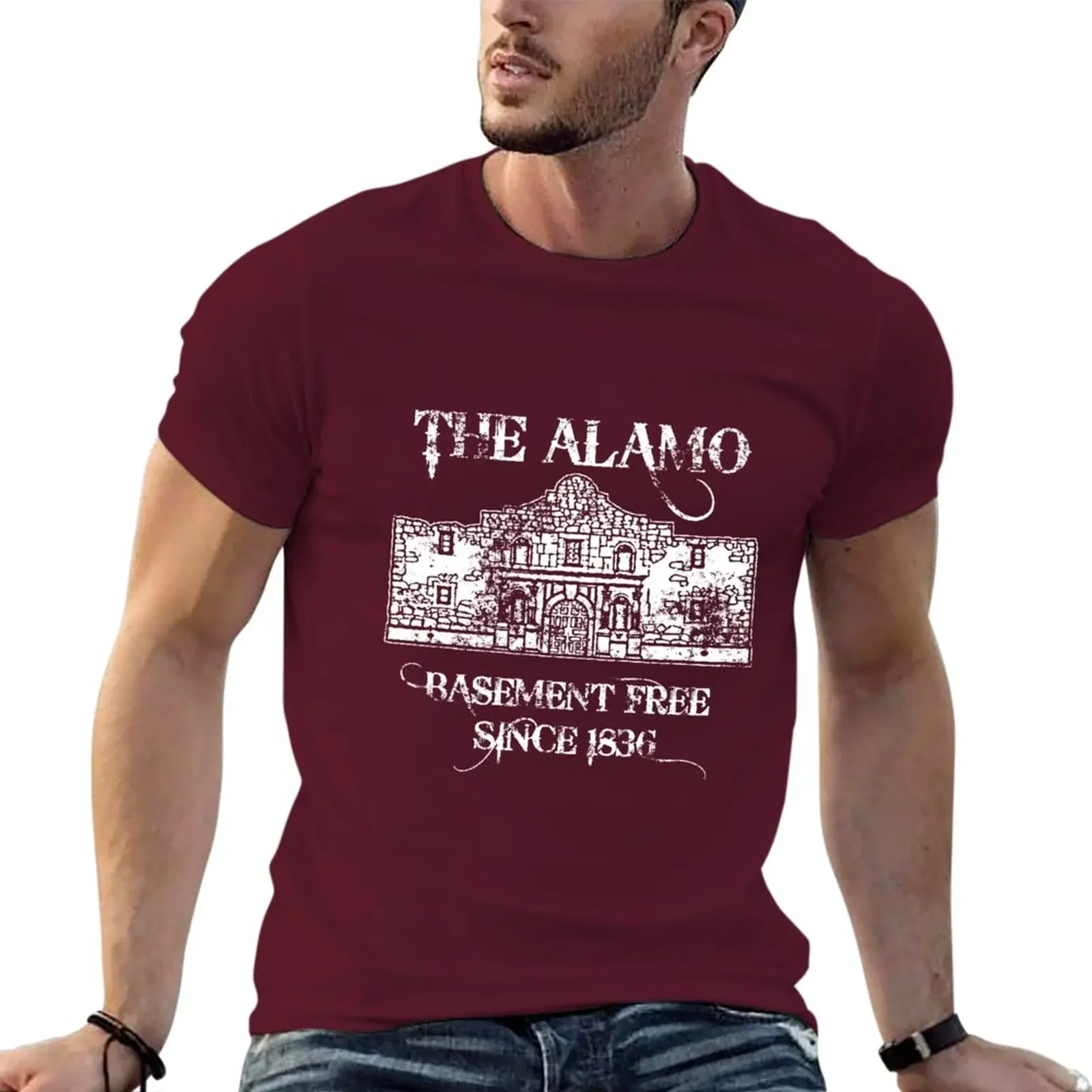 New The Alamo Basement T-Shirt cute clothes Oversized t-shirt graphics t shirt T-shirt for a boy sweat shirts, men