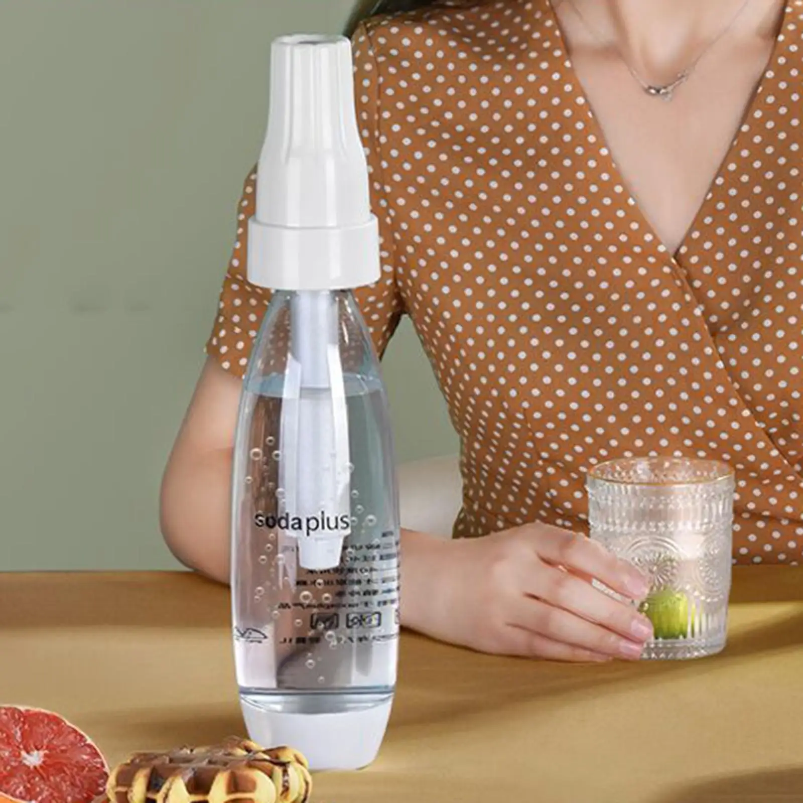 Soda Water Maker Sparkling Water Bottle BPA free CO2 Cylinder Canister