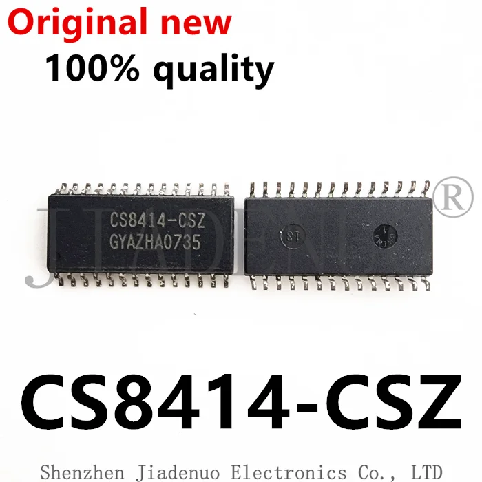 Chipset IC CS8414 SOP28, 1-2 piezas, 100% original, nuevo, CS8414-CSZ