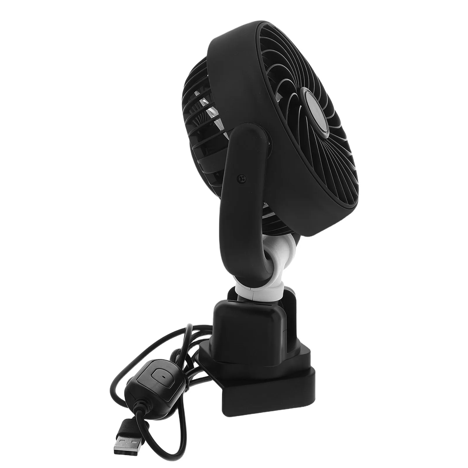 

Portable Car Fan USB Powered Electric Cooling Fan for Vehicles Efficient Heat Dissipation Quiet Operation Auto Summer Cooler