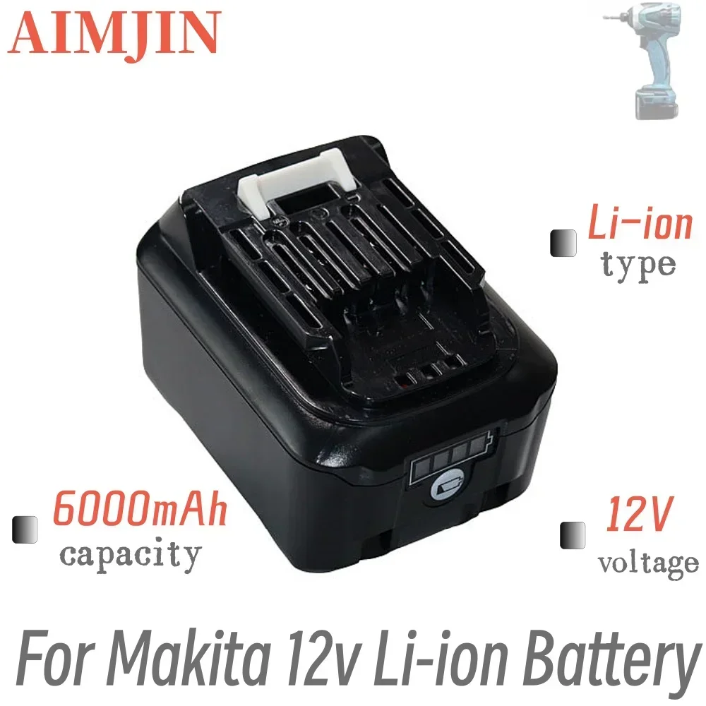 

For Makita BL1016 BL1015 BL1041 BL1021 DF331D BL1020，12V 6000mAh Lithium ion batteries, rechargeable tool batteries