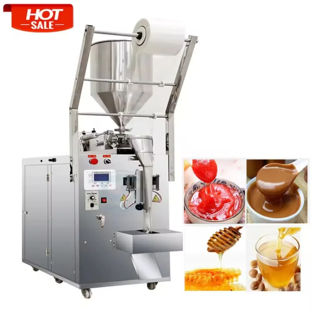 

Automatic Pouch Ketchup Pulp Packing Machine - Tomato Paste Filling Sealing Machine, Commercial Food Packaging Equipment