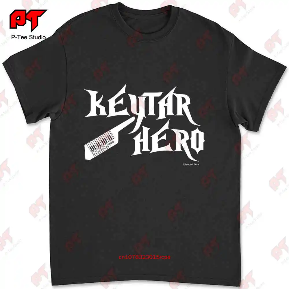 Keytar Hero Keyboard Piano T-shirt AW02