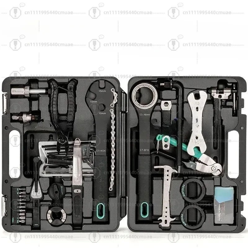 CYCLISTS Bicycle Repair Tools 27 In 1 Cycling Multitool Chain Pedal BB Wrench Hex Key Bike Repair Kit CT-K02
