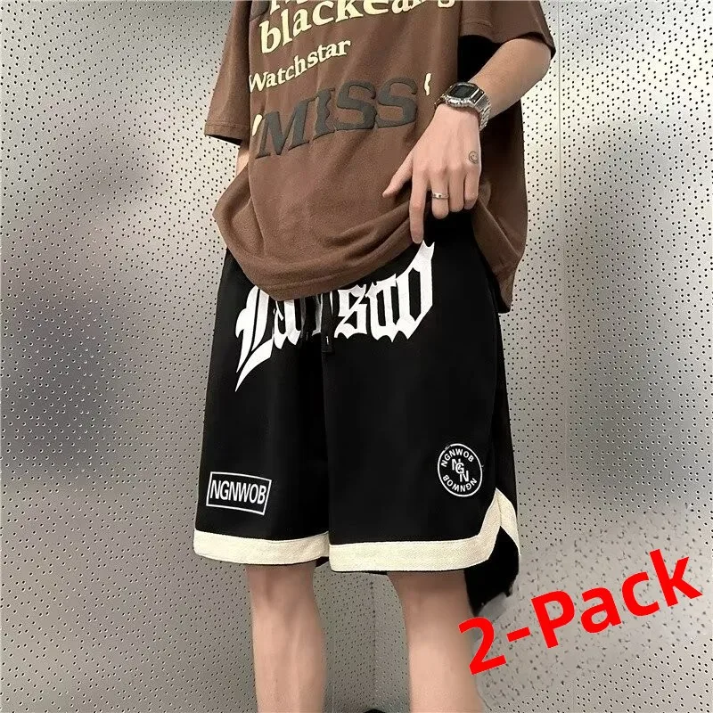 

Tagkita Men's Ice Silk ort orts Thin Summer Sports Casual Beach Pants Straight Leg Five-Quarter Length Other Casual Scena...