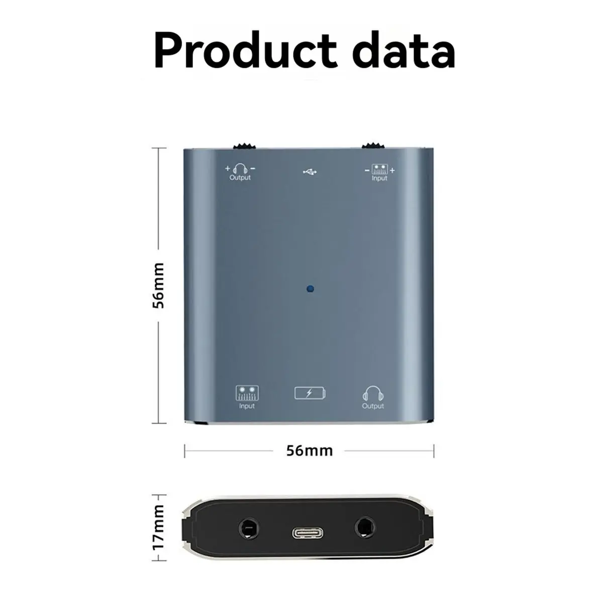 Live Broadcast Lossless Audio Converter Game Two-in-One Adapter OTG Audio Dedicated Sound Card