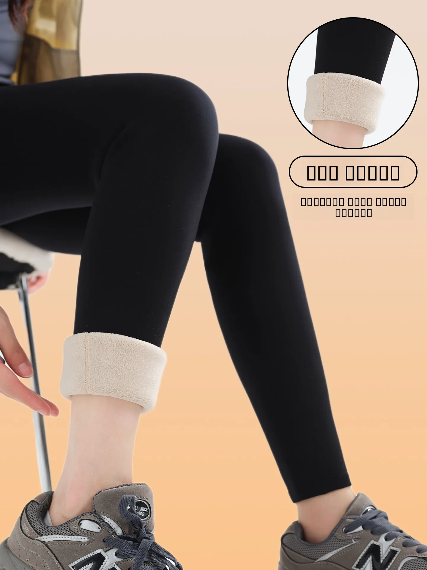 

Женские утепленные флисом леггинсы для йоги с высокой талией, теплые хлопковые леггинсы для осени и зимы, утягивающие, для похудения