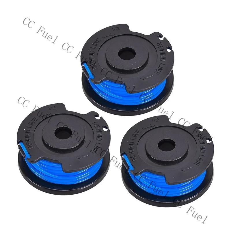 C+ 3Pcs String Trimmer Spool Line 2.444-016.0 Fit For Karcher LTR 18-30 Acc