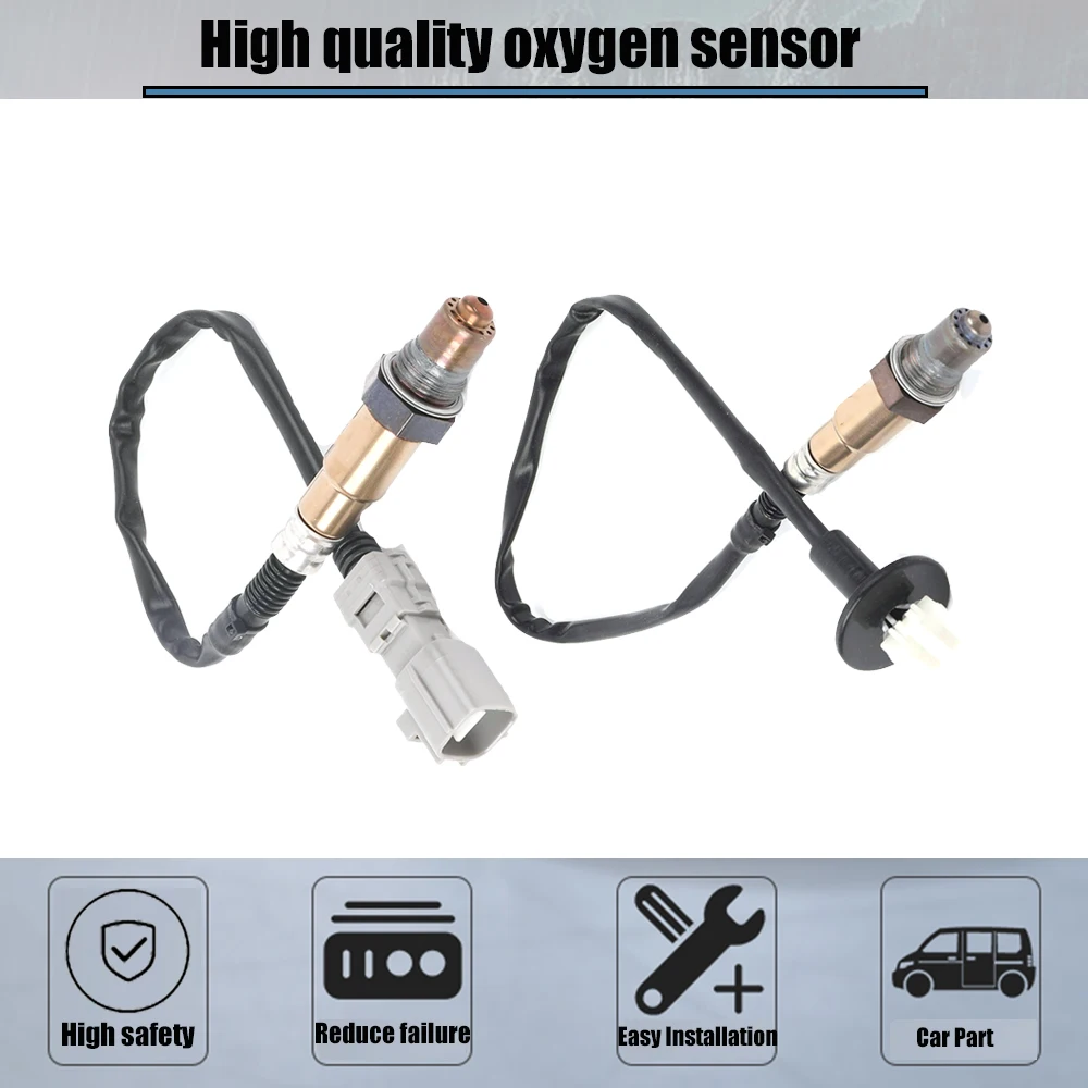 Front & Rear Downstream Oxygen O2 Sensor 250-24645 250-24420 For Toyota Sienna 3.3L 2004 2005 2006 3.5L 2007 2008 2009 2010