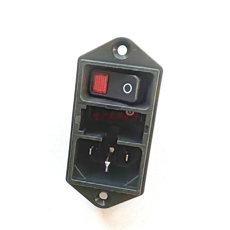 

SchurterDD11 3-in-1 power module IEC tail socket C14/DD11.0113.1111
