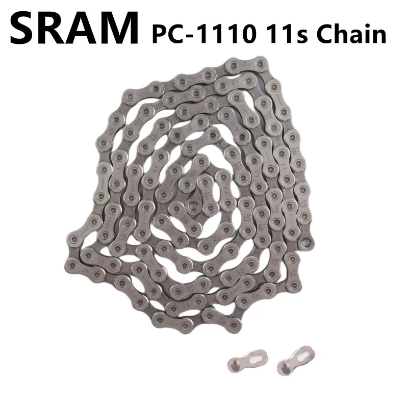 Sram PC 1110 Chain 11 Speed PC1110 For MTB Road Bike Bicycle Chain 11s 112 Link With Quickly Link One PCS Original Bike Chain