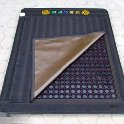 Jade Beauty Mattress Germanium Stone Therapy Mat Dual Temperature Control Health Care Therapeutic Heat Pad Wellness Warm Mat