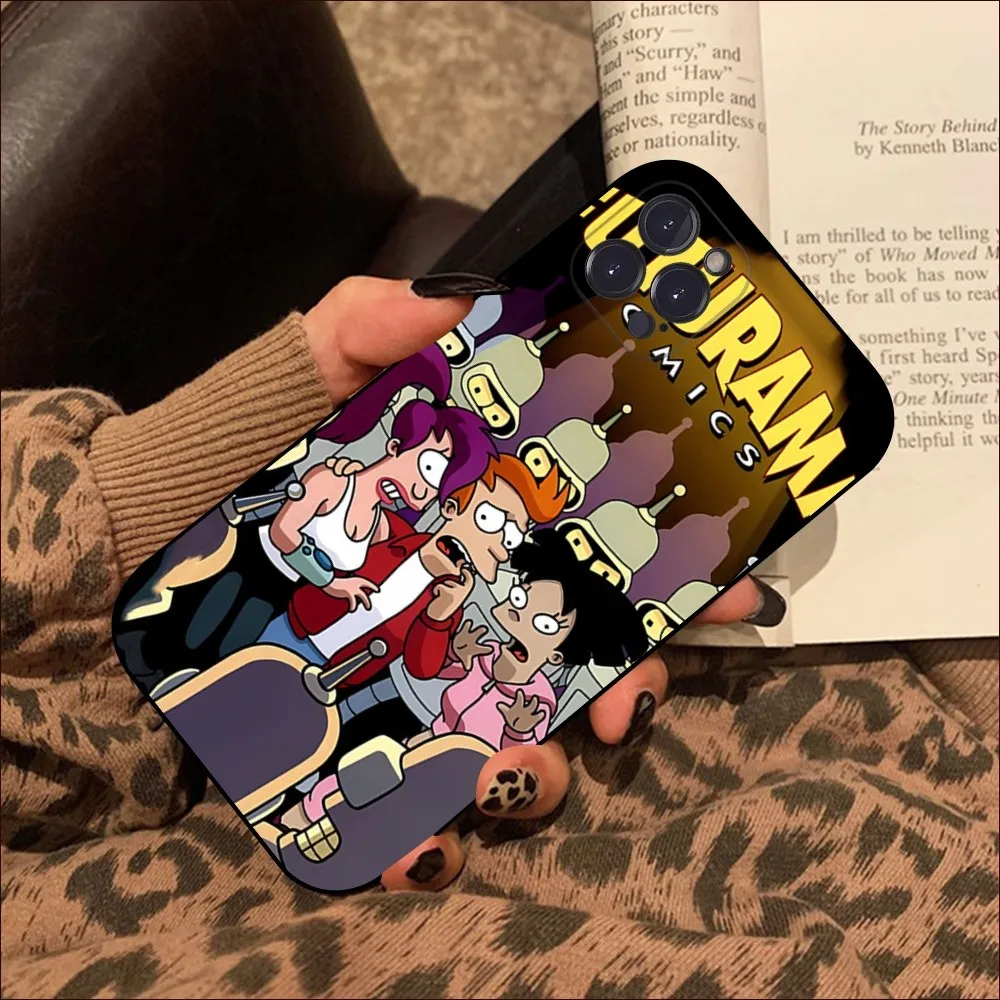 Cute F-Futurama For Kid Phone Case For IPhone 15 14 11 12 13 Mini Pro XS Max Cover 6 7 8 Plus X XR SE 2020 Funda Shell