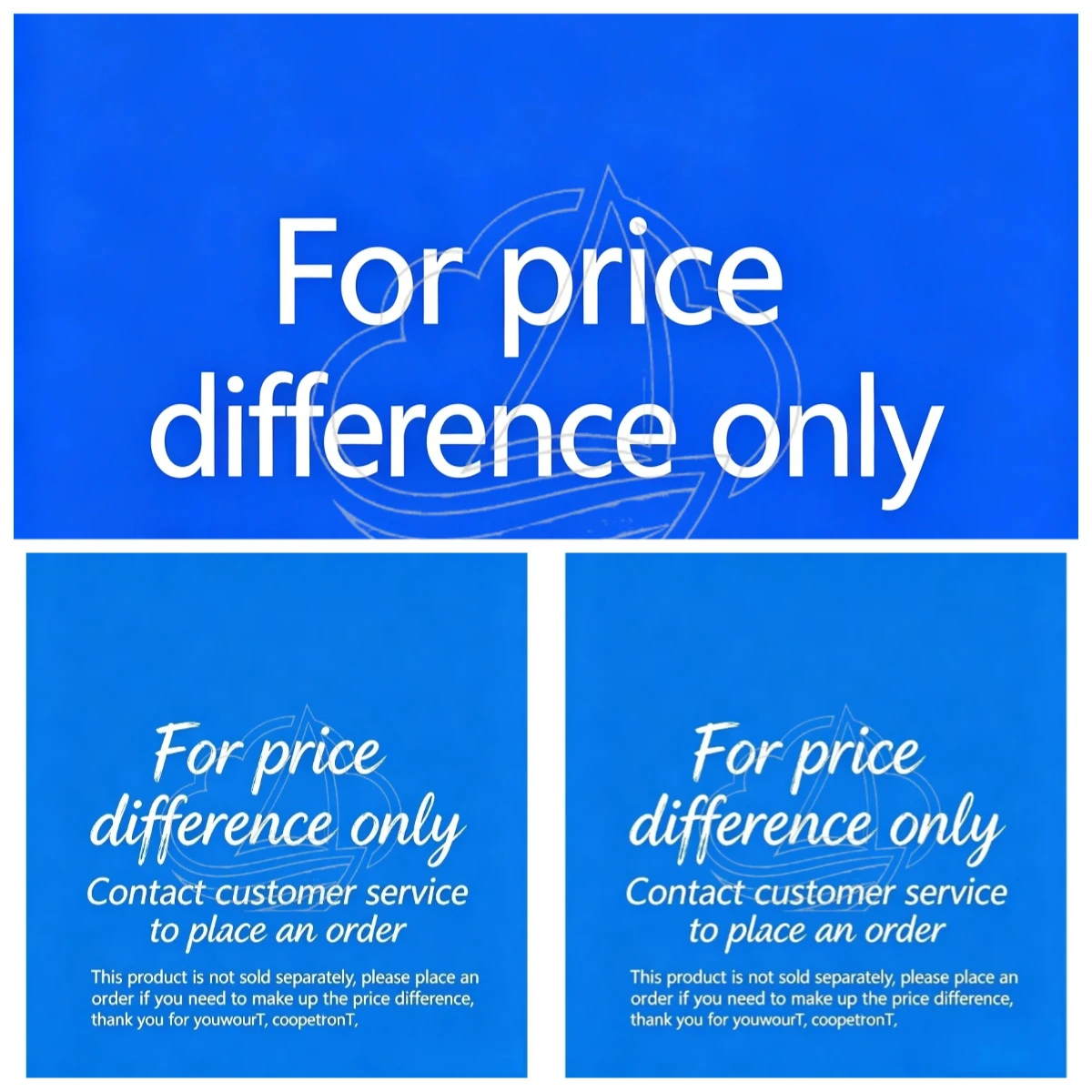 Price Difference Adjustment Link, Custom Amount Supplement for Extra Shipping & Order Additional Fees