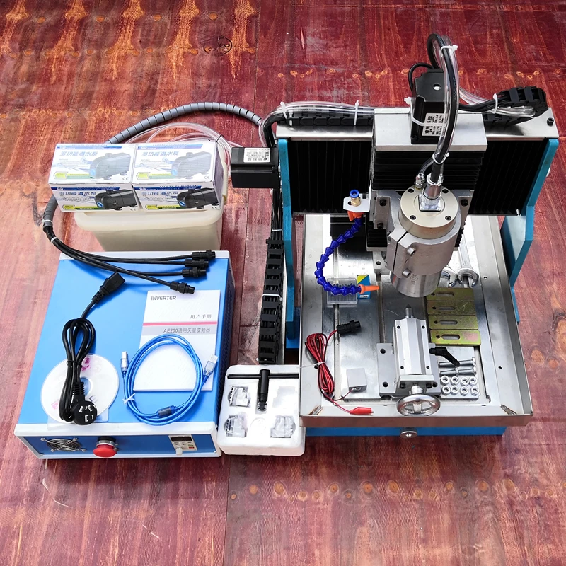 

CNC Router 3040 Engraving Machine 6040 Offline DSP Control System Linear Guide Rail Metal Carving Machine