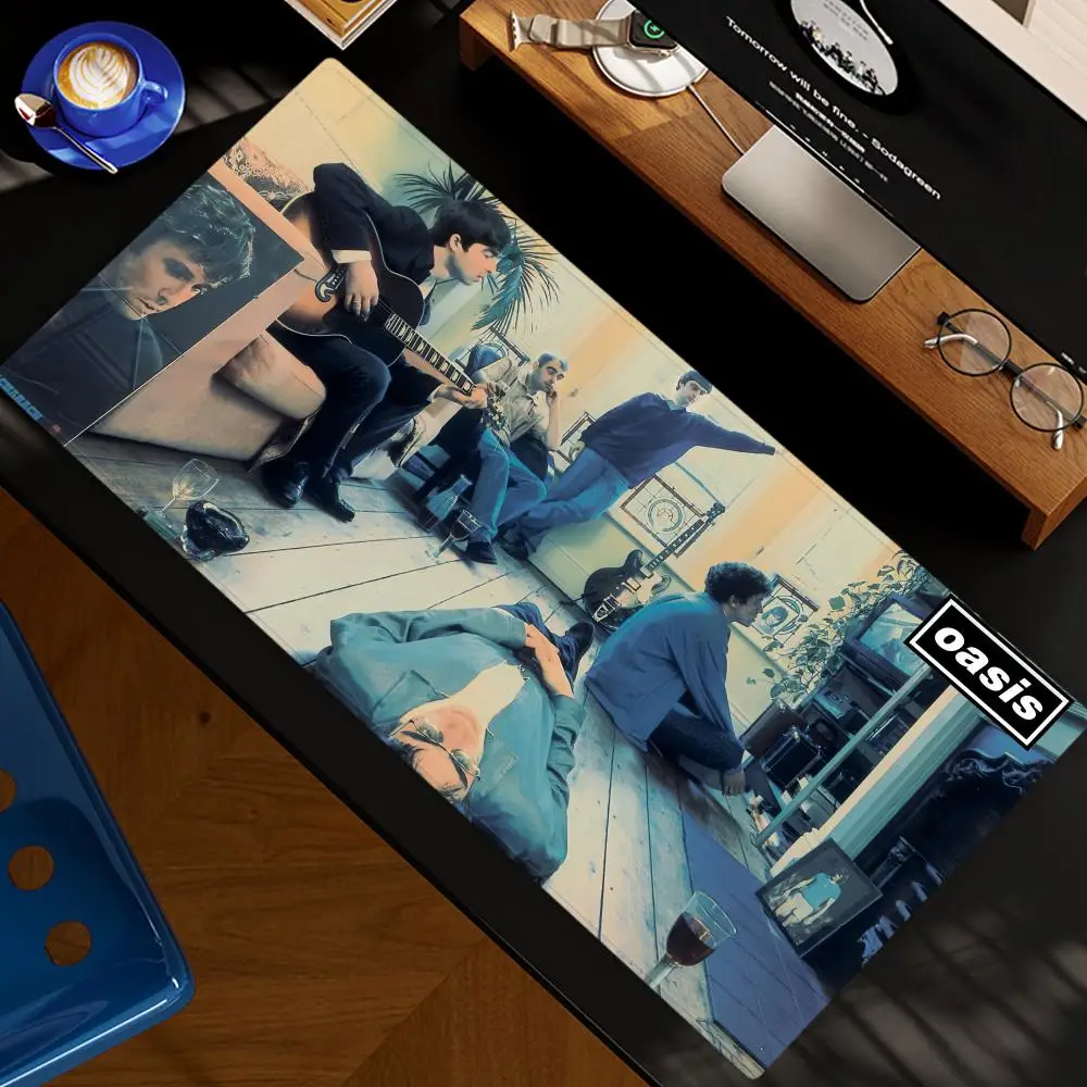 Band O-Oasis Definitely Maybe Mouse Pad XXL Computer Accessories Large Keyboard Laptop Table Pad The New Product Gamer Gaming
