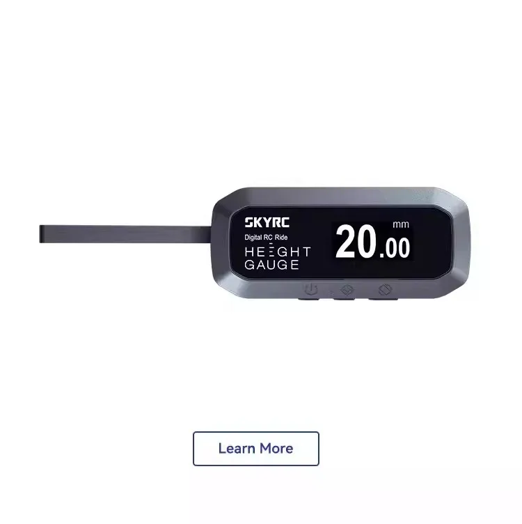 SKYRC Digital Electronic Car Height Gauge RC Remote Control Car Measuring Ruler Chassis Height Measurement Tool Portable