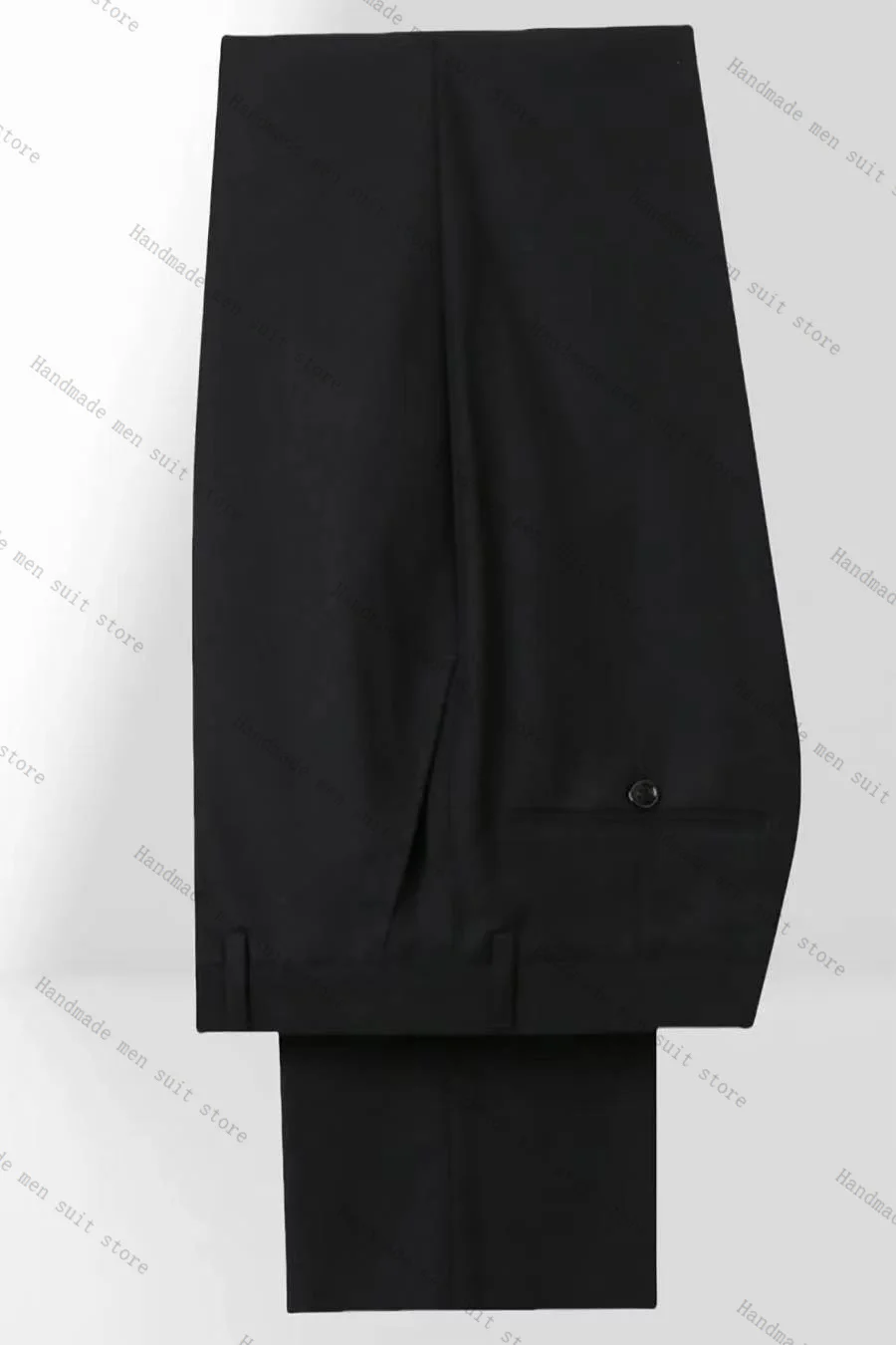 Jacquard-Herrenanzüge, 2-teilig, weißer Blazer + schwarze Hose, Kristalle, luxuriöser Hochzeits-Smokingmantel, maßgeschneiderte formelle Büro-Jackenhose