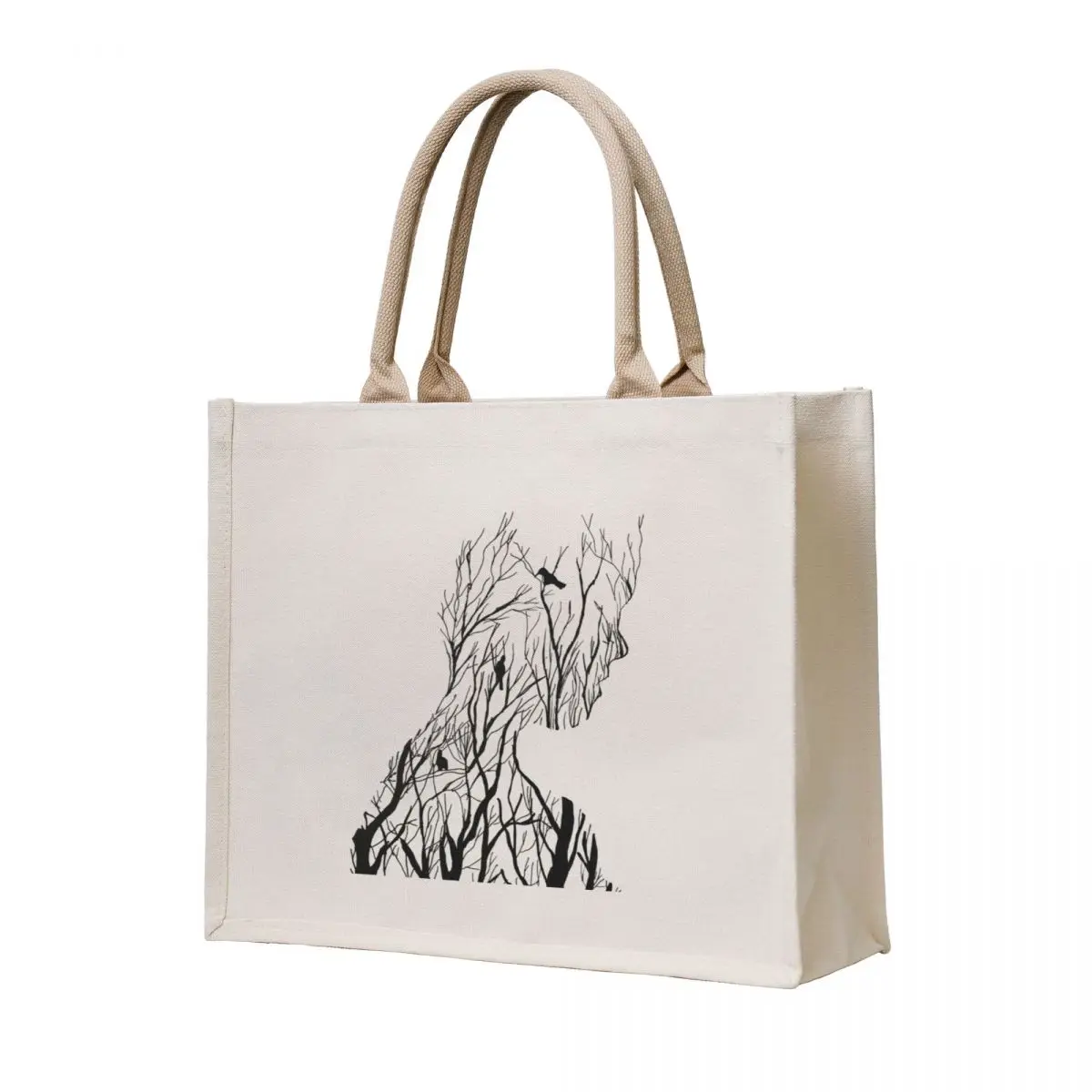 

silhouette Tote Bag custom tote bag the tote bag hand bags